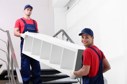 Professional house removals team planning a move in Richmond