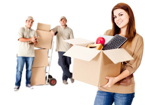 Seasonal items being placed into a Richmond storage unit