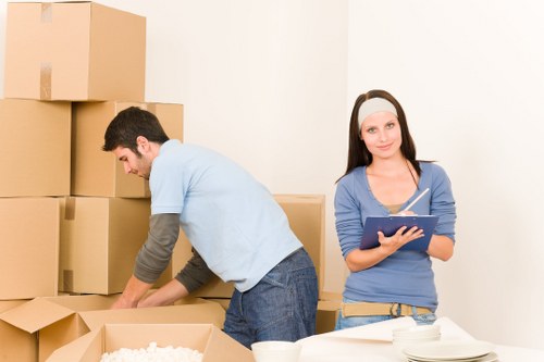 Modern compact office storage setup in Richmond